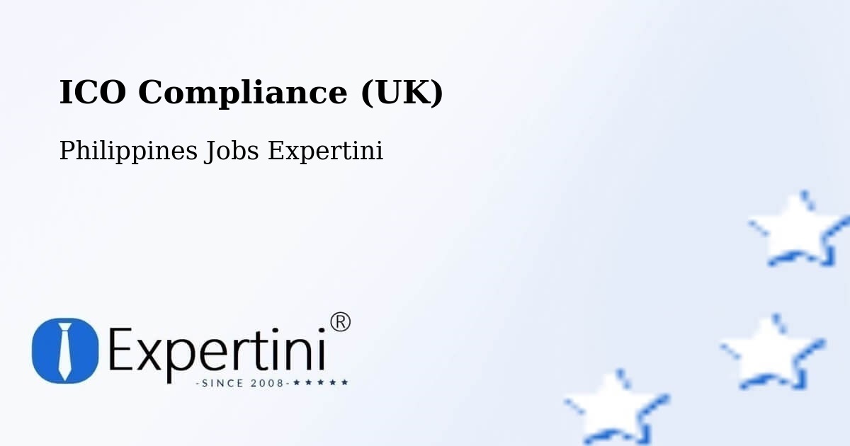 UK Data Protection & ICO Compliance – Adlay - Philippines Jobs Expertini